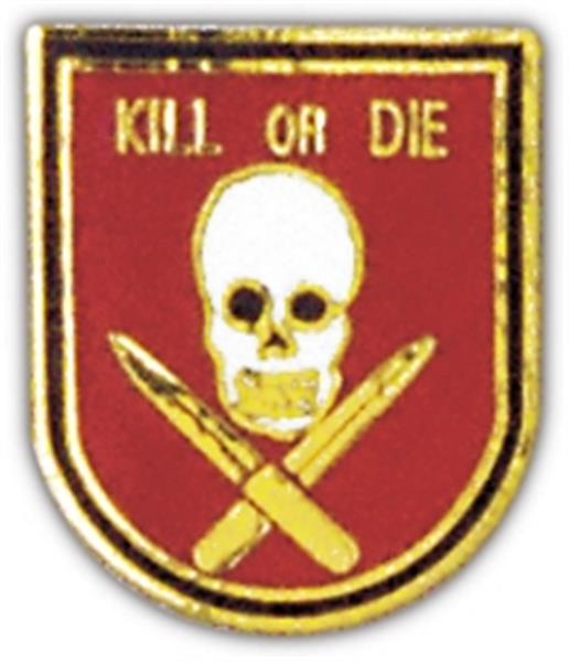Kill or Die Skull Small Pin