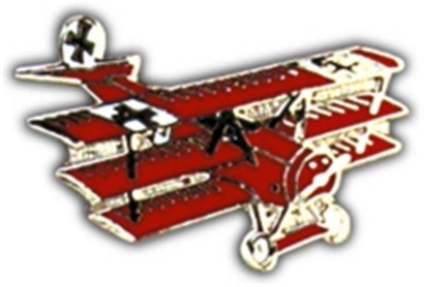 Red Barron Small Pin