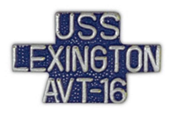 USS LEXINGTON AVT-16 Small Pin