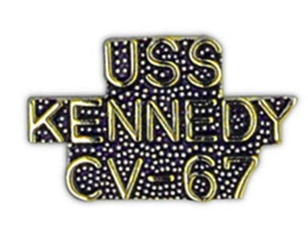 USS KENNEDY CV-67 Small Pin