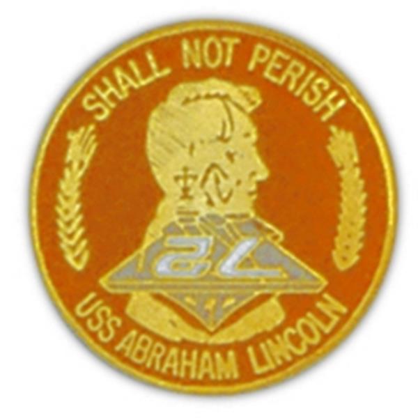 USS Abe Lincoln Small Pin