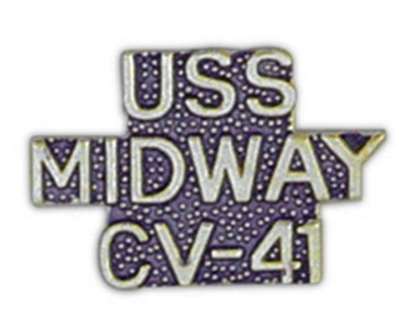 USS MIDWAY CV-41 Small Pin