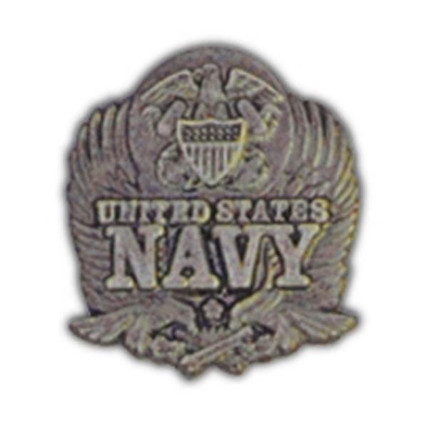 Navy Eagle Small Pin