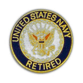US Navy Ret. Small Pin