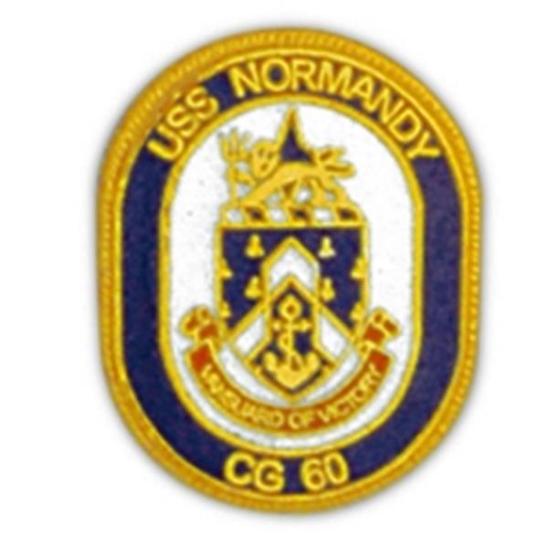 USS Normandy Small Pin