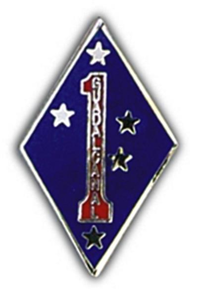 1st Marine Division GuadalCanal Small Hat Pin