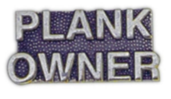PLANK OWNER Small Pin