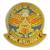 Naval Intel Eagle Small Pin