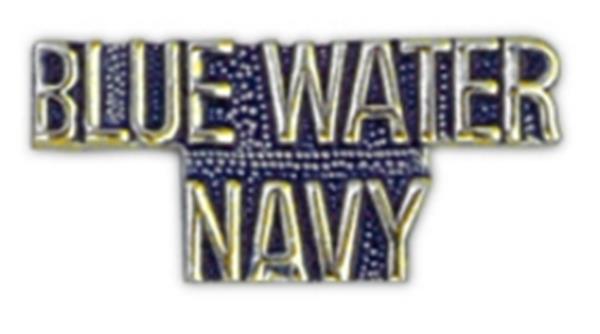 BLUE WATER NAVY Small Pin