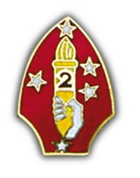 2nd Marine Division Small Hat Pin