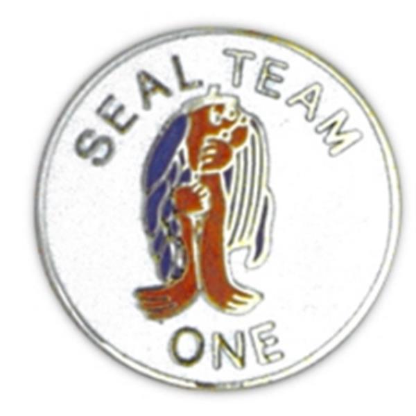 Seal Team 1 Small Pin