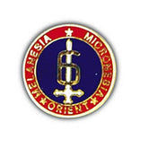 6th Marine Division Small Hat Pin