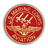 USMC Aviation Small Hat Pin