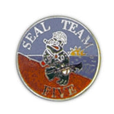 Seal Team 5 Small Pin
