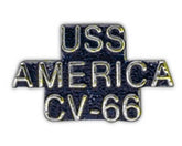 USS AMERICA CV-66 Small Pin