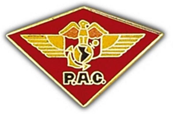 HQ PAC Air Wing Small Hat Pin