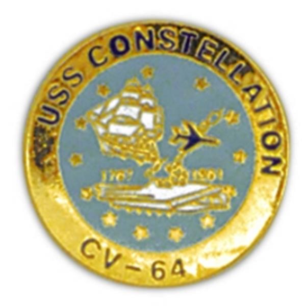 USS Constellation Small Pin