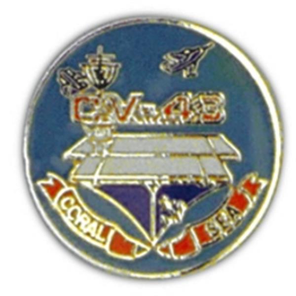 USS Coral Seas Small Pin