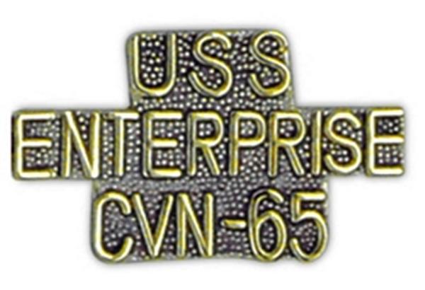 USS ENTERPRISE CVN-65 Small Pin