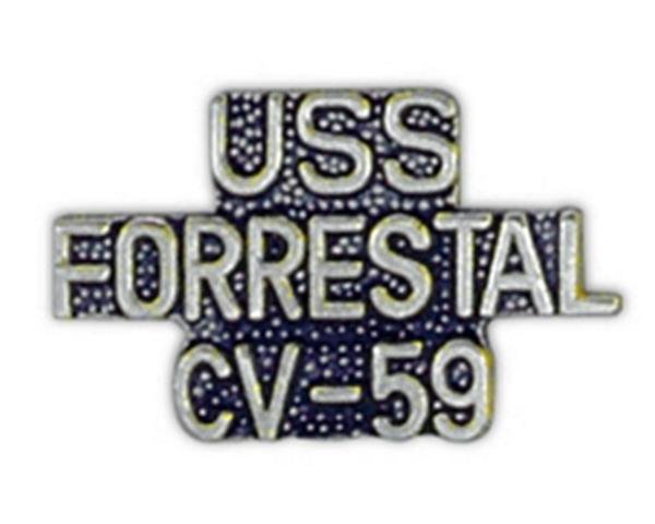 USS FORRESTAL CV-59 Small Pin