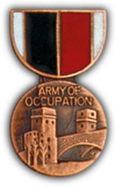 Army of Occupation Mini Medal Small Pin