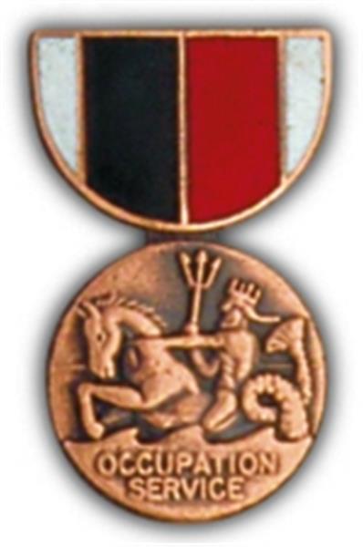 Naval Occupation Mini Medal Small Pin