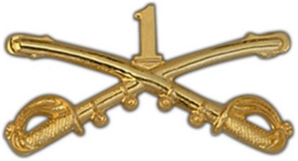1st Cavalry Large Pin