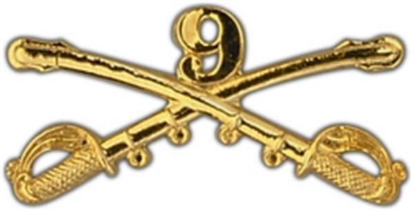 9th Cavalry Large Pin
