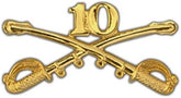 10th Cavalry Large Pin