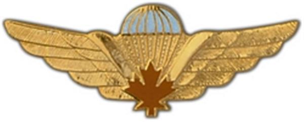 Canadian Paratrooper Large Pin