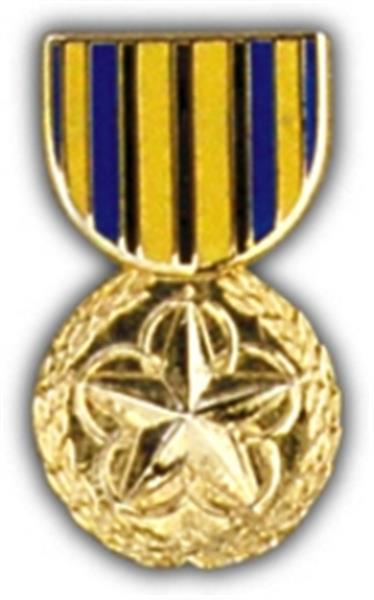 Outstanding Volunteer Mini Medal Small Pin