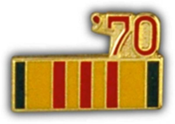 70 Vietnam Ribbon Small Pin