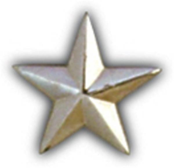1 Star General Small Pin