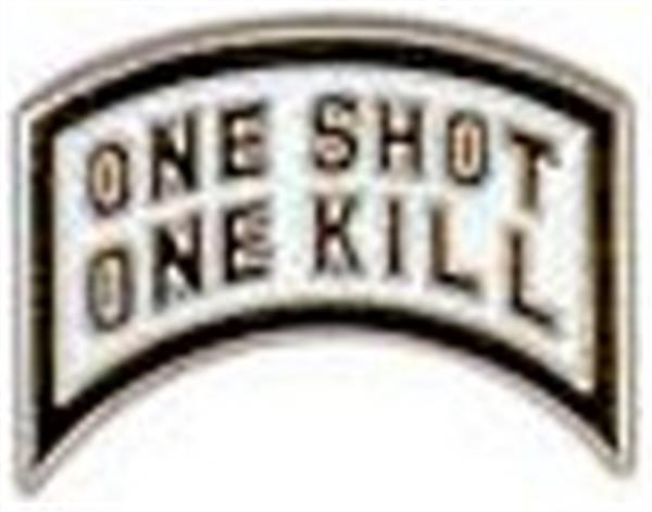 One Shot One Kill Small Pin
