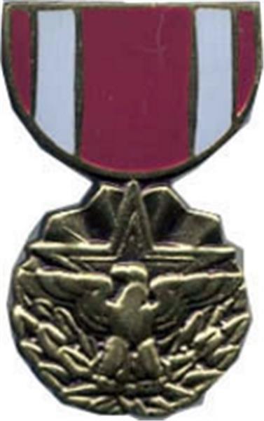 Meritorious Service Mini Medal Small Pin