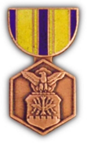 USAF COMM Mini Medal Small Pin