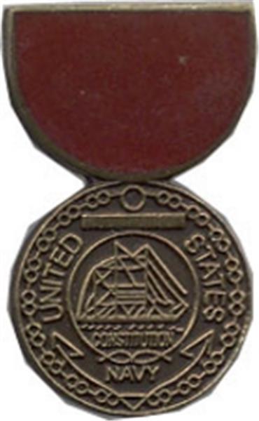 Navy Good Conduct Mini Medal Small Pin