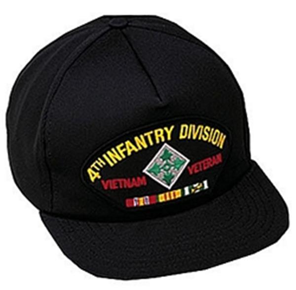 4th Infantry Division - Vietnam Vet Ball Cap