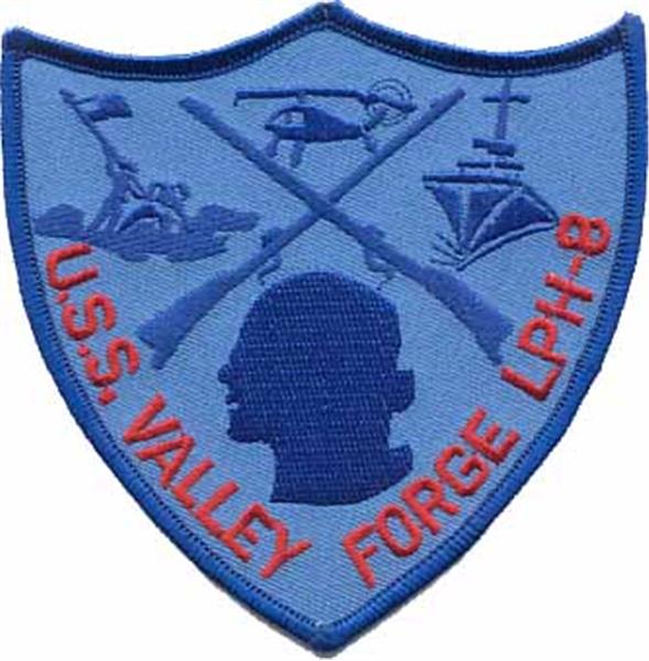 U.S.S. Valley Forge USMC Patch