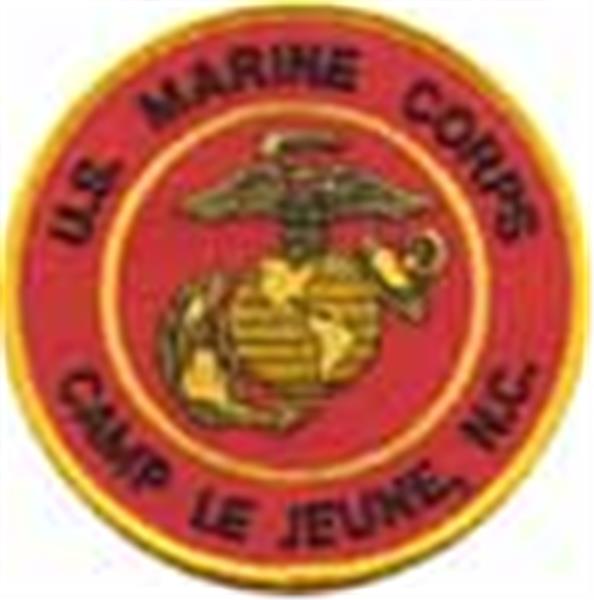 USMC CAMP LE JEUNE USMC Patch