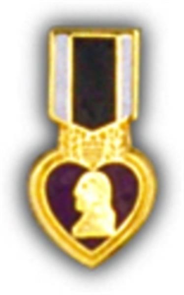 Purple Heart Mini Medal Small Pin