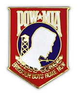 POW-MIA Blue Large Pin - CLEARANCE!