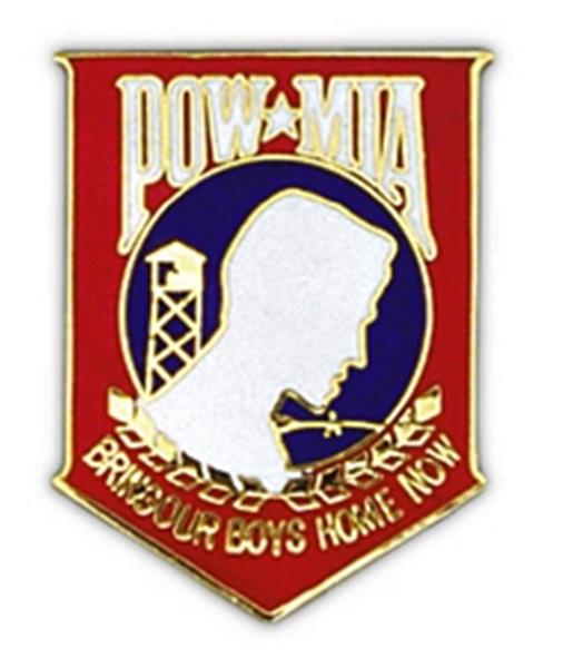 POW-MIA Blue Large Pin