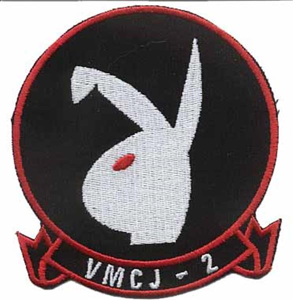 VMCJ-2 "Playboys" Squadron USMC Patch - Marine Composite Reconnaissance Squadron
