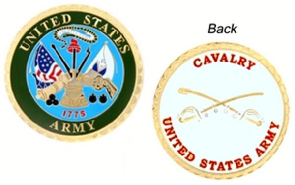 U.S. Army Cavalry Challenge Coin