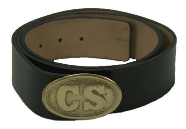 Civil War Waist Belt and Buckle Package - C.S.