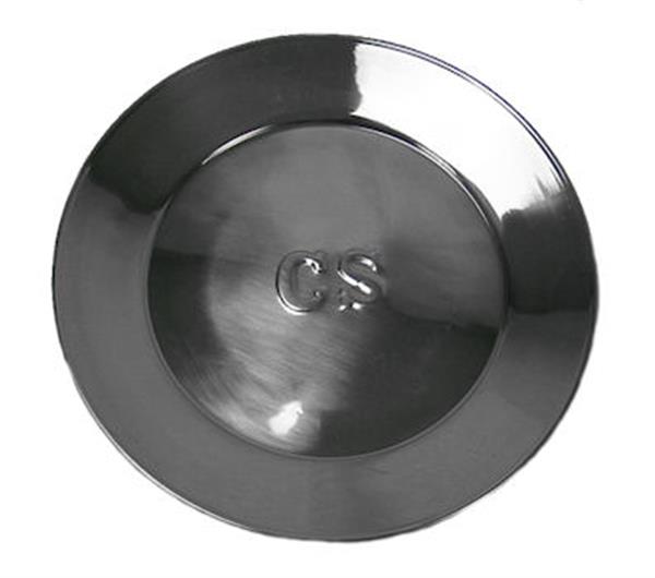 Civil War C.S. Metal Plate - Stainless Steel