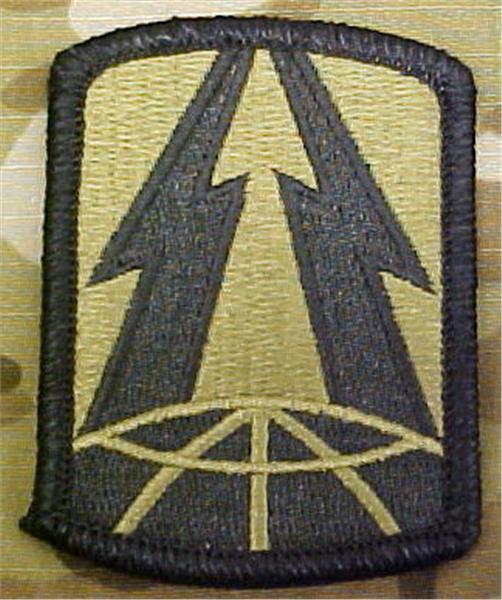 335th Signal Brigade OCP Multicam Patch