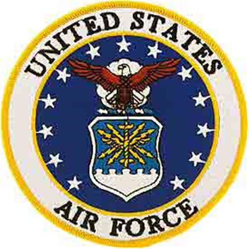 USAF Round Logo 10 inch Patch - CLEARANCE!