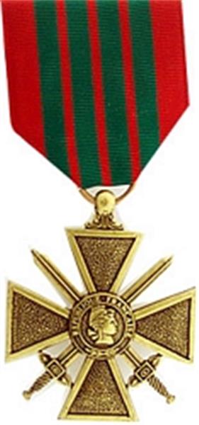 WWII French Croix de Guerre Medal